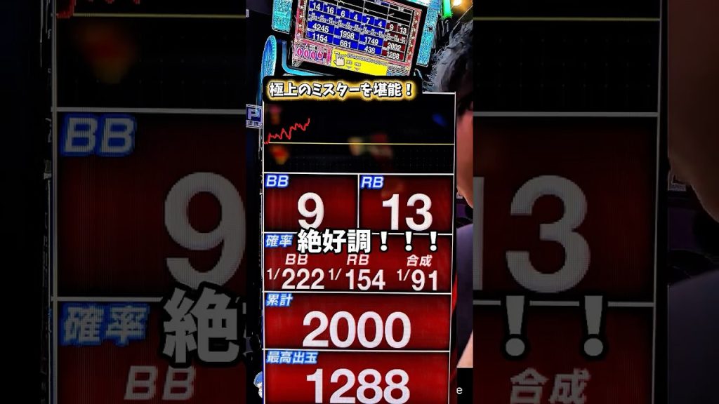 ミスターでこんな当たるの楽しい中編 #パチスロ #shorts