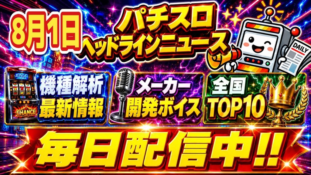 【8/1】L虚構推理/Lやじきた道中記参る！/L真打吉宗 解析・開発ボイス｜全国パチスロ最新ニュース 毎日更新
