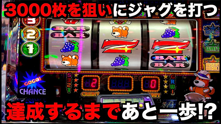 3000枚達成を目標にジャグラーを打ったらまさかの結果になった